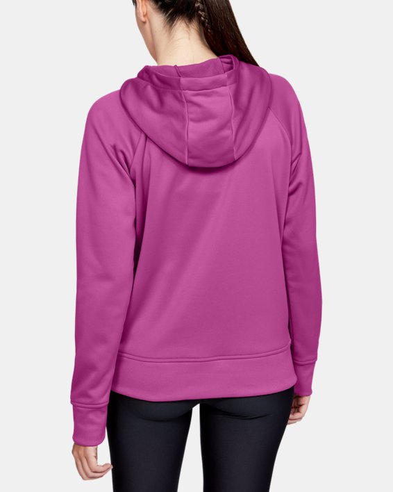 Women's Armour Fleece® Hoodie, Purple, pdpMainDesktop image number 1